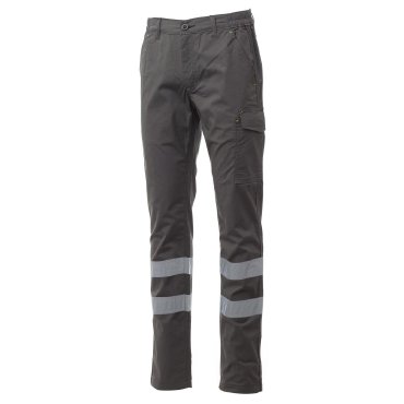 Pantalón reflectante multibolsillos antidesgarros unisex Power Stretch Summer Reflex