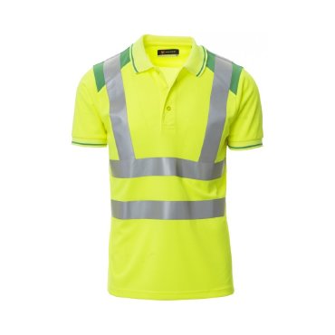 Polo reflectante de alta visibilidad unisex Guard+ Polo reflectante de alta visibilidad unisex Guard+