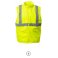 Parka de alta visibilidad 3 en 1 unisex Dockyard. .