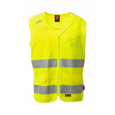 Chaleco reflectante de alta visibilidad unisex Expert Chaleco reflectante de alta visibilidad unisex Expert