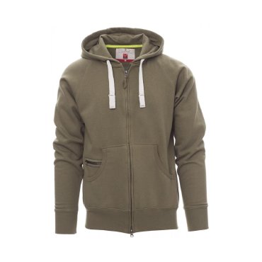 Sudadera con capucha y cremallera unisex Dallas+ Sudadera con capucha y cremallera unisex Dallas+