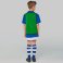Peto de rugby reversible niño PA046. .