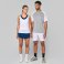 Short bicolor unisex PA1030. .