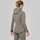 Sudadera con capucha y cremallera mujer PA359. .