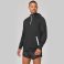 Sudadera media cremallera con capucha deportiva unisex PA360. .