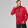 Sudadera con capucha y cremallera jaspeada unisex PA365. .