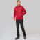 Sudadera con capucha y cremallera jaspeada unisex PA365. .