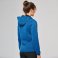 Sudadera con capucha y cremallera jaspeada mujer PA366. .