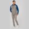 Sudadera con capucha bicolor unisex PA369. .