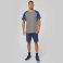 Camiseta deportiva bicolor unisex PA4010. .