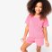 Camiseta tejido Terry Towel reciclada niña NS319. .
