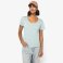 Camiseta orgánica slub mujer NS329. .