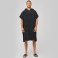 Poncho de rizo con capucha orgánico unisex PA581. .