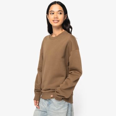 Sudadera oversize eco-responsable reciclada unisex NS407 Sudadera oversize eco-responsable reciclada unisex NS407