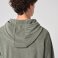 Sudadera con capucha y cremallera de rizo sostenible hombre NS419. .