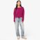 Sudadera reciclada mujer NS429. .