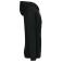 Sudadera oversize con capucha orgánica unisex NS431. Color black.