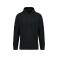 Sudadera oversize con capucha orgánica unisex NS431. Color black.