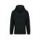 Sudadera oversize con capucha orgánica unisex NS431. Color black.