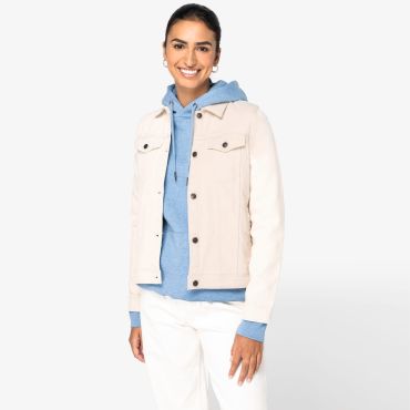 Chaqueta orgánica de cáñamo mujer NS607 Chaqueta orgánica de cáñamo mujer NS607