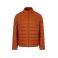 Chaqueta acolchada ligera unisex Jg300u. Color copper orange.