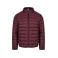 Chaqueta acolchada ligera unisex Jg300u. Color wine.