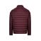 Chaqueta acolchada ligera unisex Jg300u. Color wine.