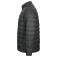 Chaqueta acolchada ligera unisex Jg300u. Color dark grey.