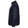 Chaqueta acolchada ligera unisex Jg300u. Color deep navy.