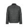 Chaqueta acolchada ligera unisex Jg300u. Color dark grey.