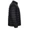 Chaqueta acolchada ligera unisex Jg300u. Color black.