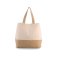 Shopper de yute y algodón KI0235. .