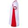 Camiseta técnica niño Mk531v. Color white/red.
