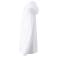 Cortavientos con capucha unisex Wz60u. Color white.