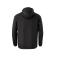 Cortavientos con capucha unisex Wz60u. Color black.