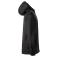 Cortavientos con capucha unisex Wz60u. Color black.