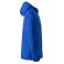 Cortavientos con capucha unisex Wz60u. Color royal blue.