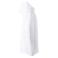 Cortavientos con capucha unisex Wz60u. Color white.