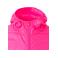 Cortavientos con capucha unisex Wz60u. Color flúor pink.