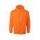 Cortavientos con capucha unisex Wz60u. Color flúor orange.