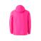 Cortavientos con capucha unisex Wz60u. Color flúor pink.
