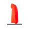 Cortavientos con capucha unisex Wz60u. Color fluor red.