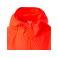 Cortavientos con capucha unisex Wz60u. Color fluor red.