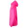 Cortavientos con capucha unisex Wz60u. Color flúor pink.