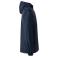 Cortavientos con capucha unisex Wz60u. Color navy.