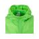 Cortavientos con capucha unisex Wz60u. Color lime flúor.