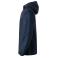 Cortavientos con capucha unisex Wz60u. Color navy.
