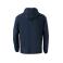 Cortavientos con capucha unisex Wz60u. Color navy.