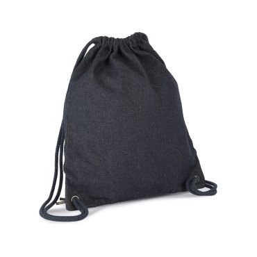 Bolsa mochila denim reciclada KI5109 Bolsa mochila denim reciclada KI5109