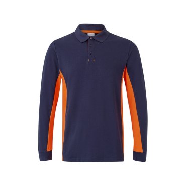 Polo de trabajo manga larga unisex 105514 Polo de trabajo manga larga unisex 105514